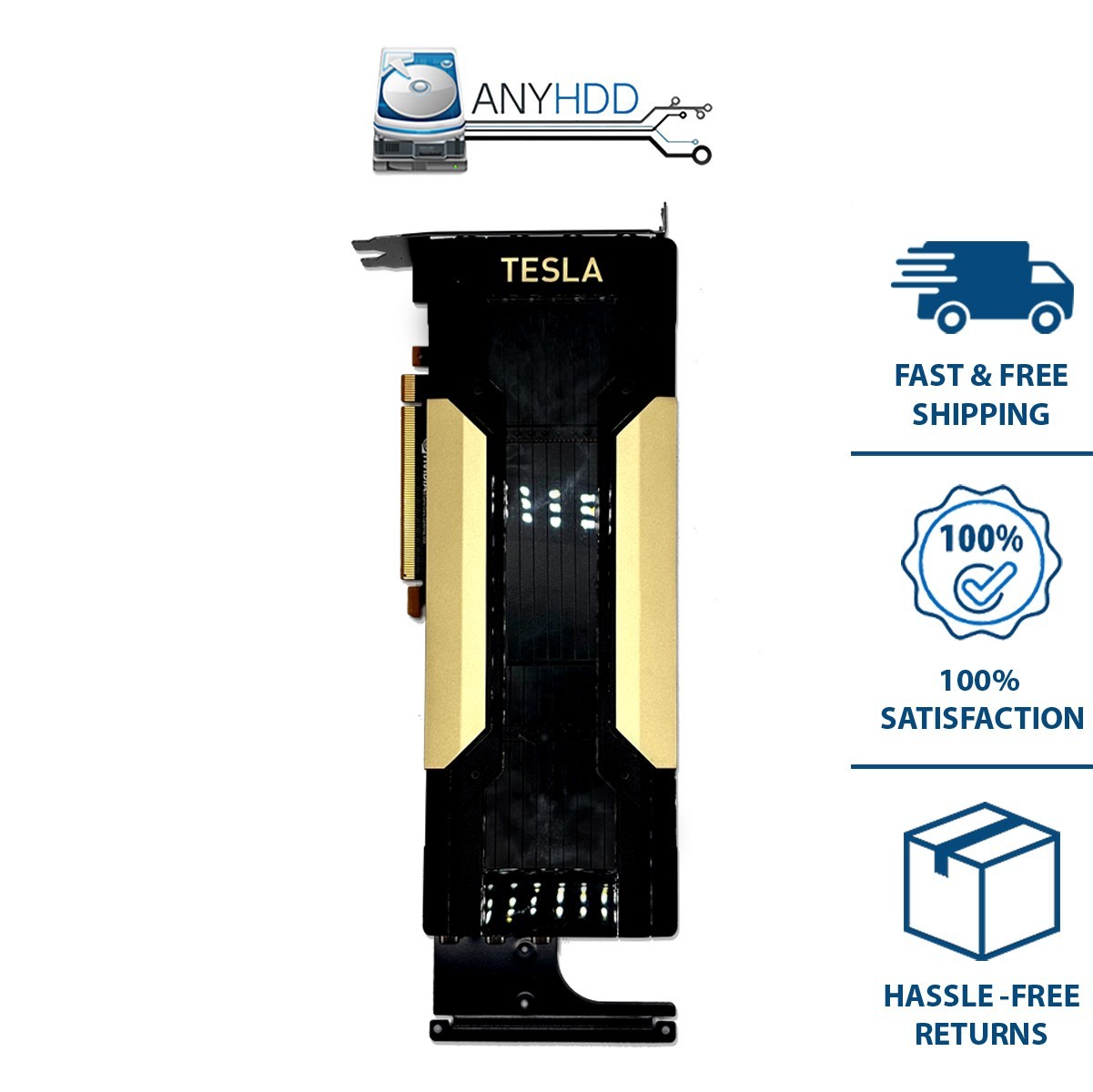 NVIDIA Tesla V100 16GB HBM2 PCIe GPU Accelerator Volta GV100 699-2G500-0200-310