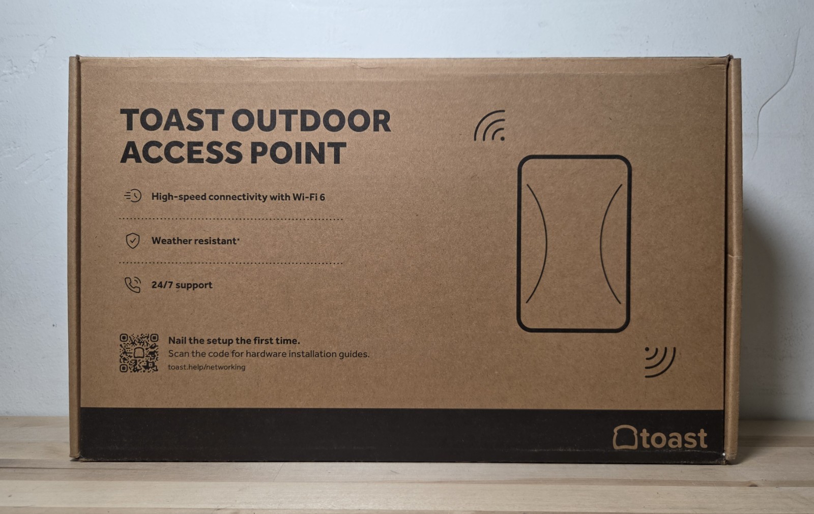 Pronto Dual-Band Outdoor Access Point For Toast (PC27-W6-MT-48O) - White