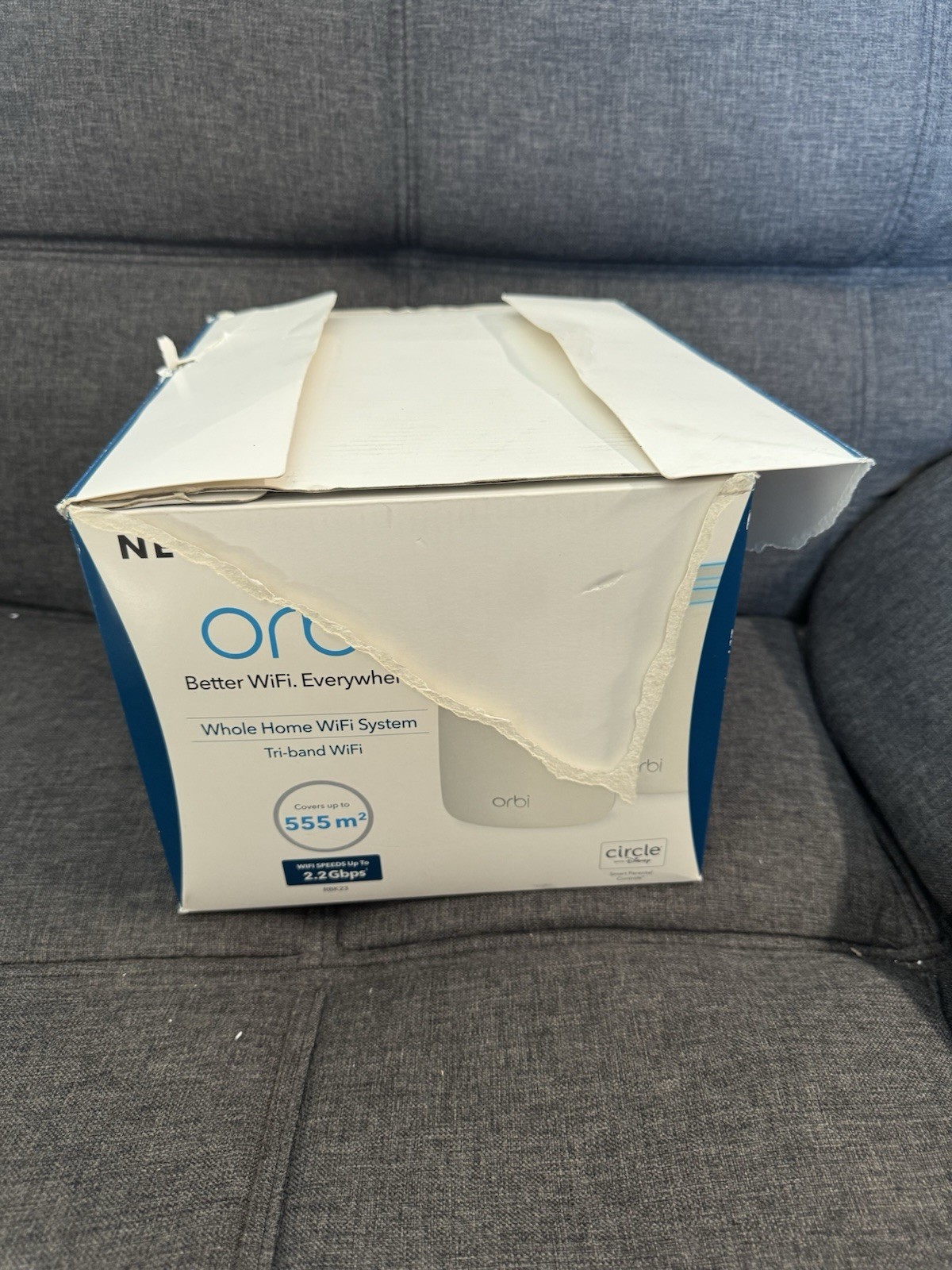 Netgear Orbi RBK23 Whole Home Mesh WiFi System (3-Pack) Open Box