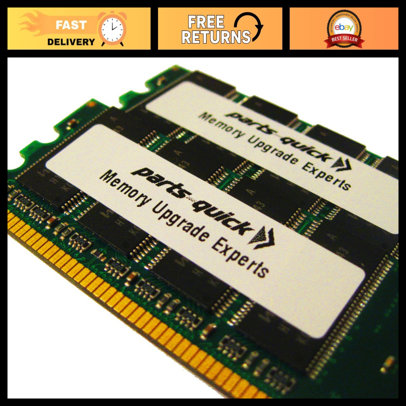 512MB RAM Upgrade Kit 2x256MB Compatible Memory for Yamaha Motif ES6 ES7 XS6 XS7