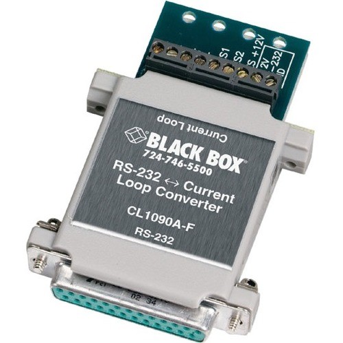Black Box RS-232 to Current Loop Converter - Serial Port (CL1090AF)