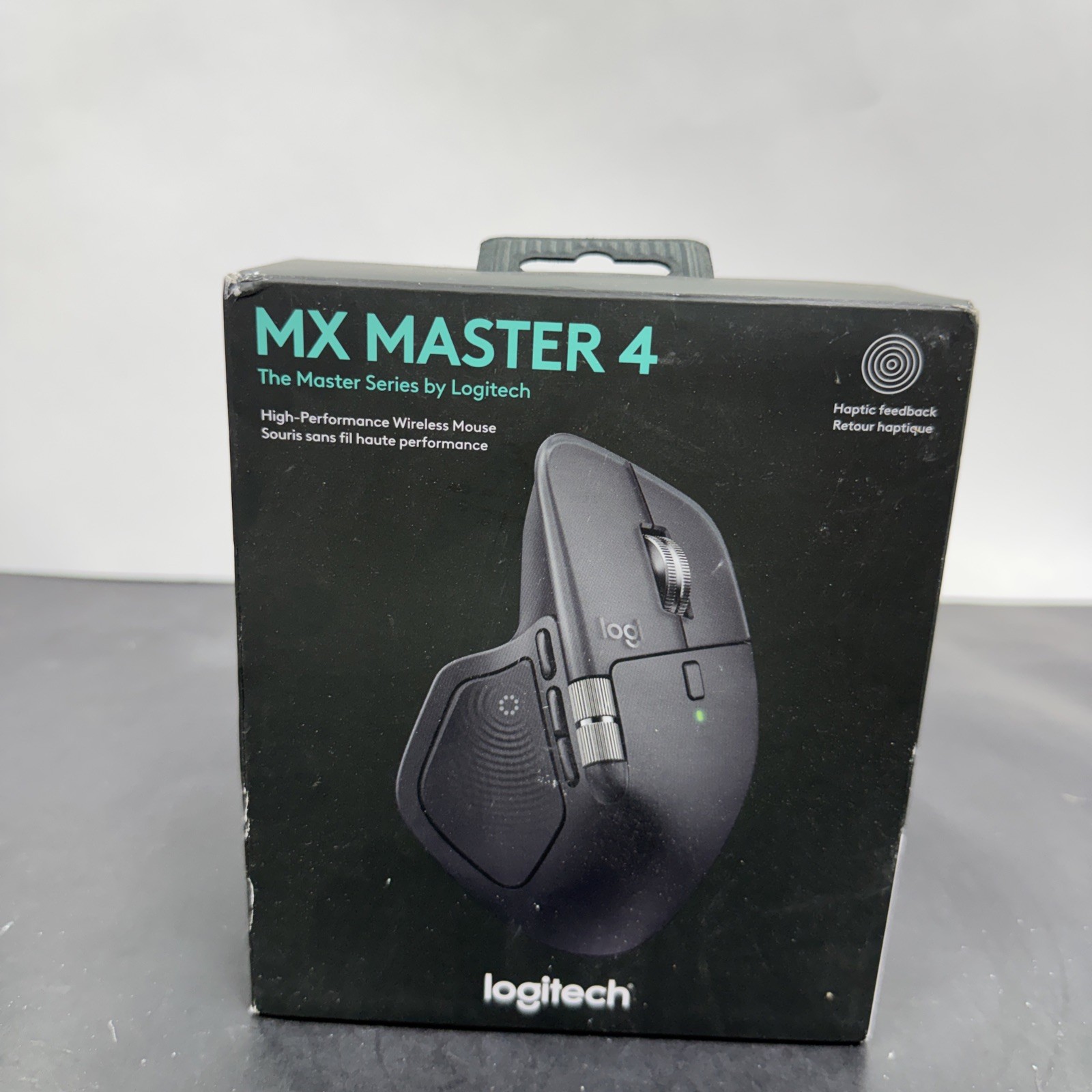 Logitech MX Master 4 Ergonomic Wireless Mouse with Haptics - Graphite New