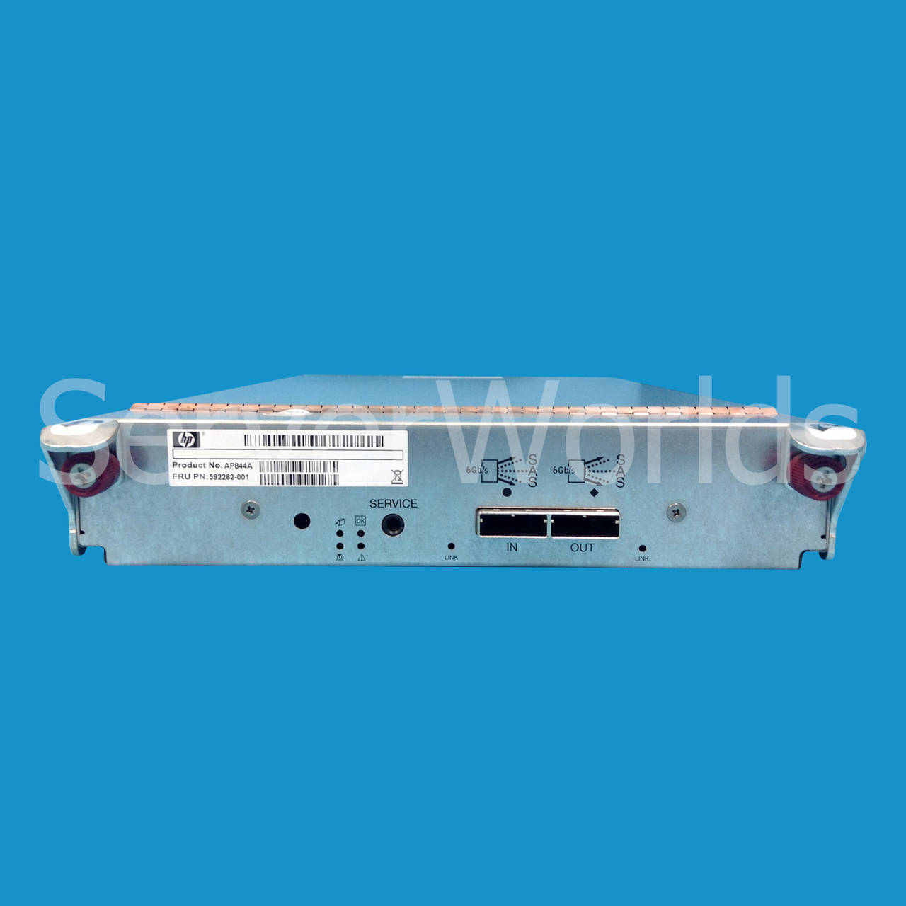 HP AP844A P2000 G3 I/O Module 592262-001