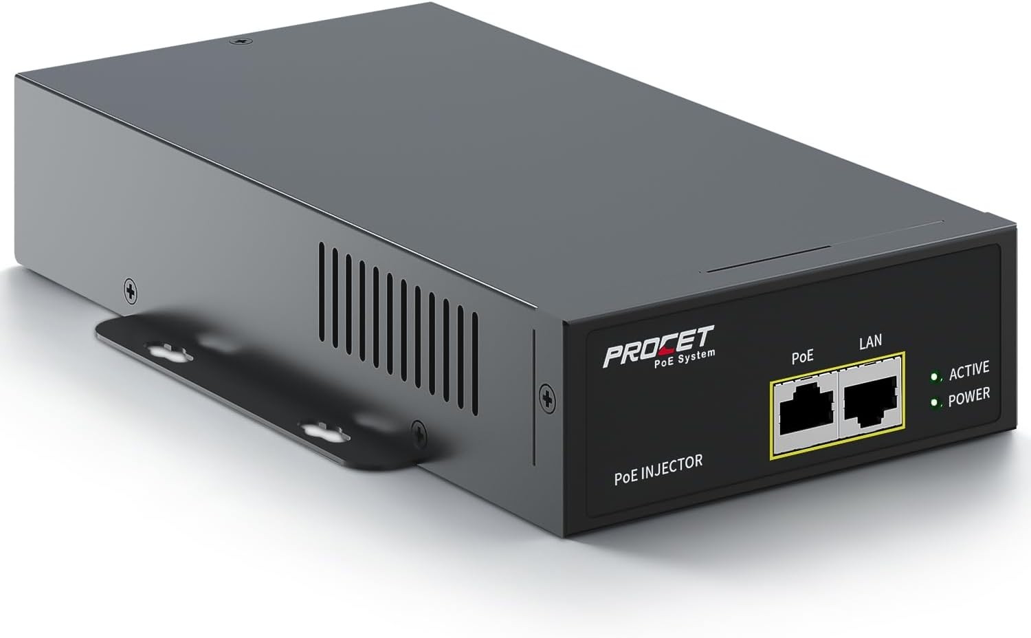 PROCET PoE Injector 1 GbE Gigabit PoE++ 95W 6Kv Surge Protection mmWave WiFi AP