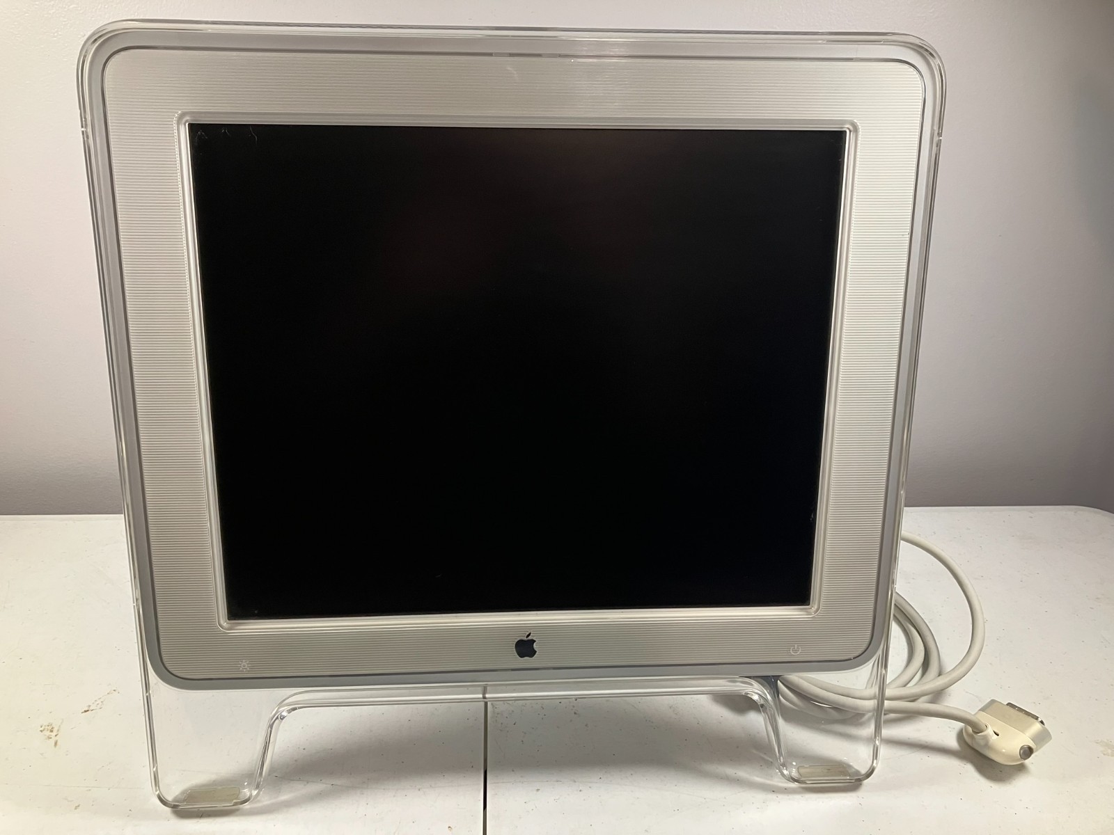 Vintage 2003 Apple Studio Display M7649 17" LCD Screen ADC w/Original Box Tested
