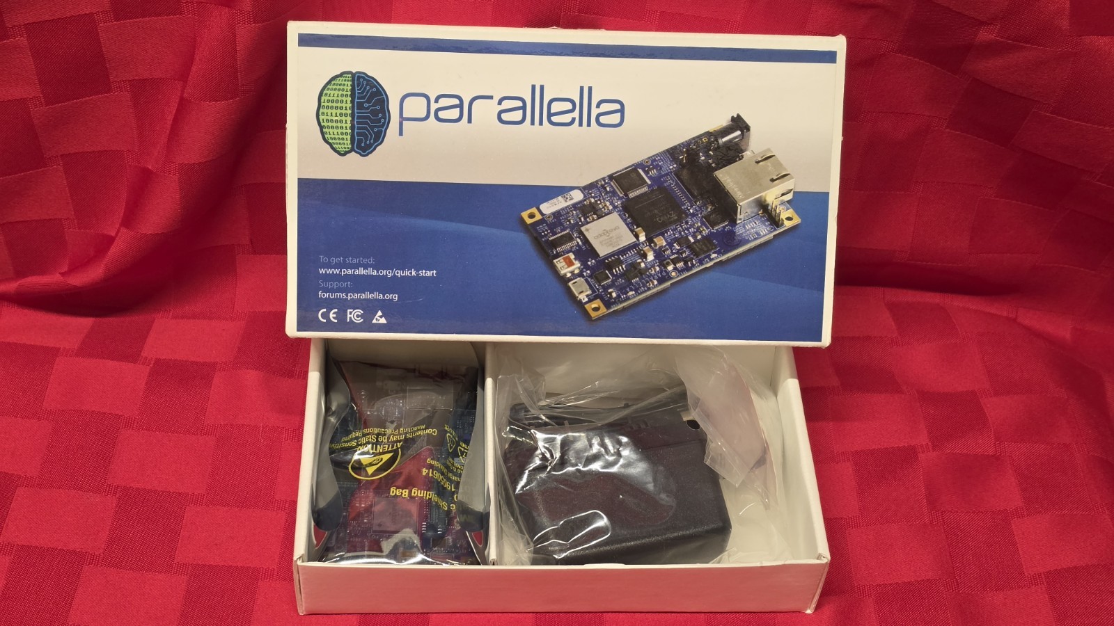 Adapteva Parallella-16 Desktop Computer P1601-DK03 Open Box Complete Rare