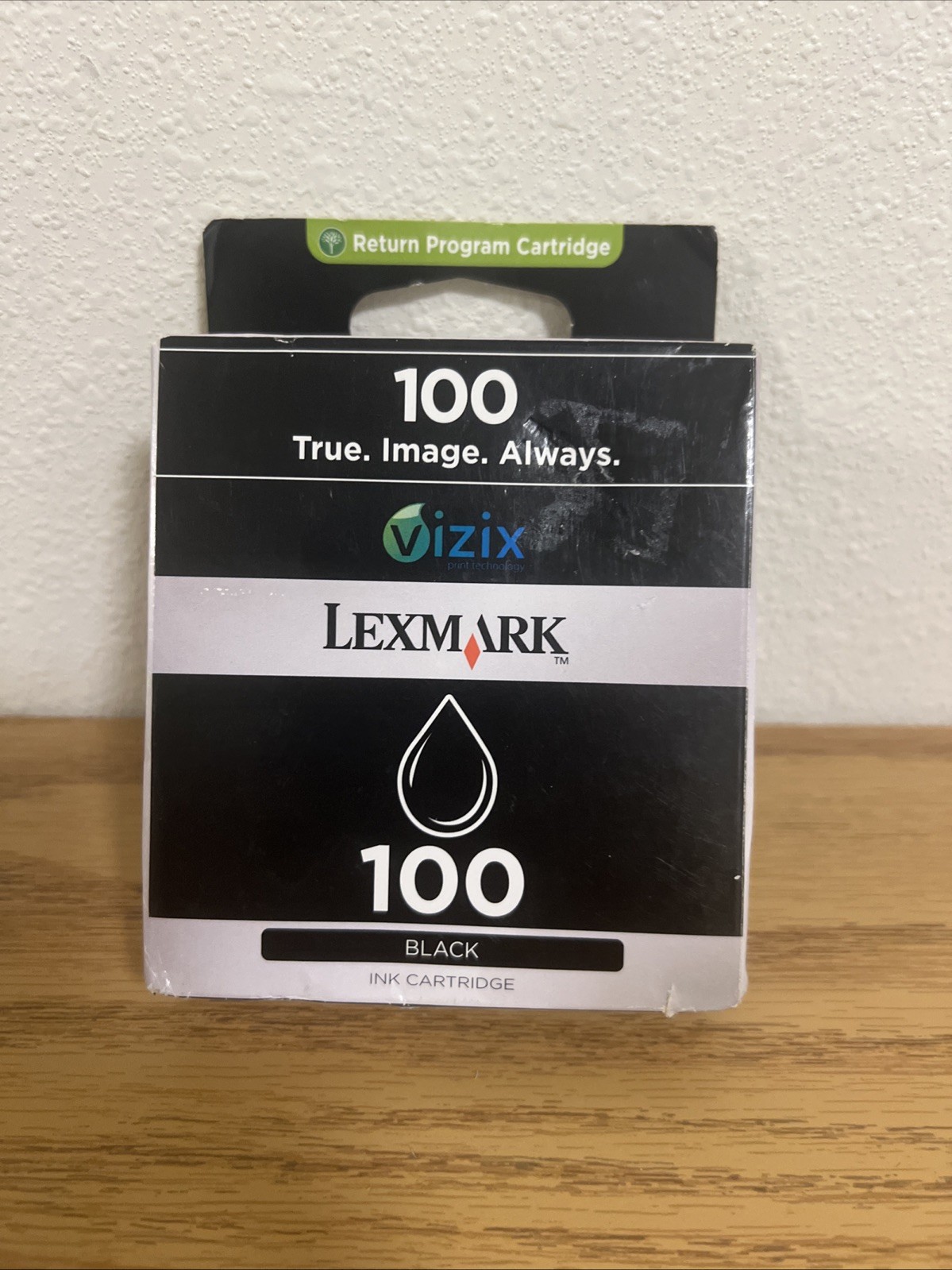 Lexmark Standard Yield 100 Ink Cartridge - Black Ink Vizix Print NEW IN BOX