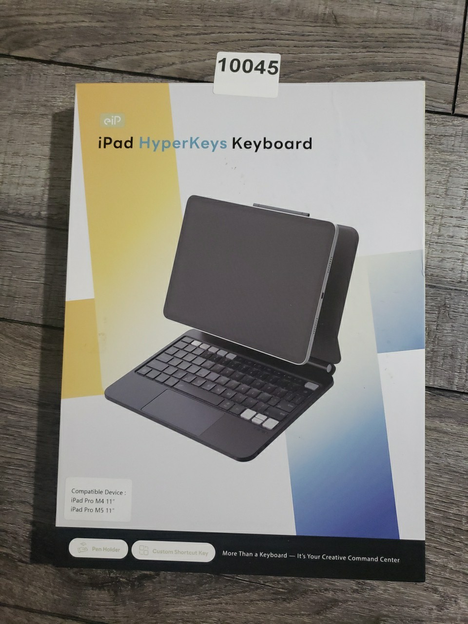 eip Hyperkeys Magnetic Bluetooth Keyboard Case for iPad Pro 11 inch (M4/M5) READ