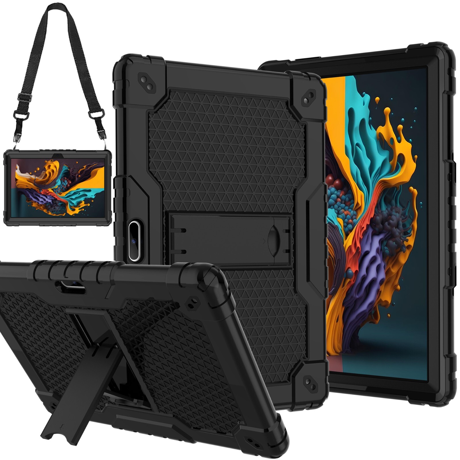 For Skypad 10 max Tablet Case +Screen Protector Heavy Duty Hybrid Shock-Proof