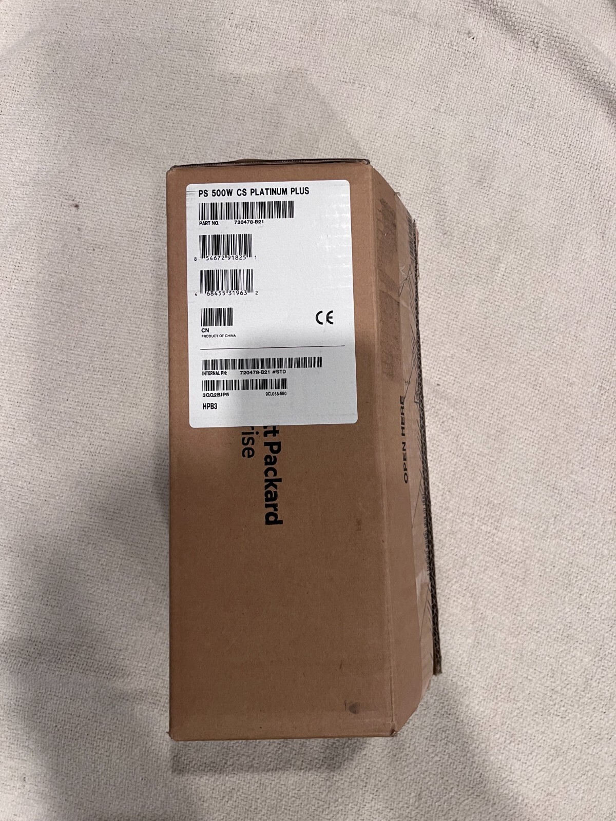 HP 720478-B21 500W Power Supply Kit