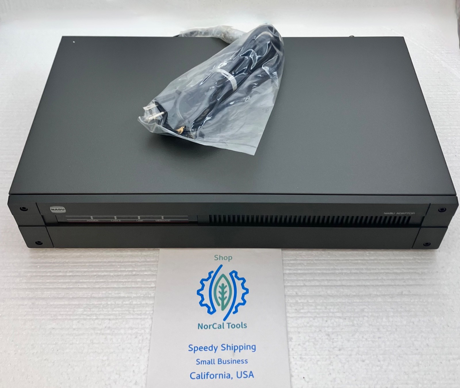Vintage NABU PC Network Adapter Model NA-2 Computer Interface w/ Cables NIB