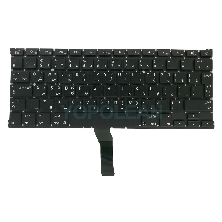 New Arabic Keyboard For Macbook Air 13" A1369 2011 A1466 2012-2017 Years