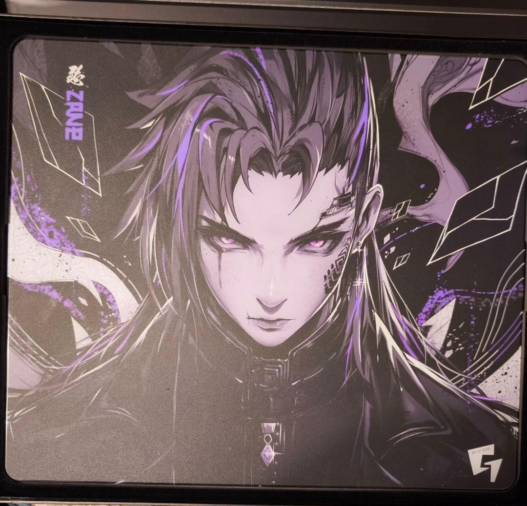 GLSSWRKS Zane International Edition Premium Gaming Mousepad Limited Glass Swirl