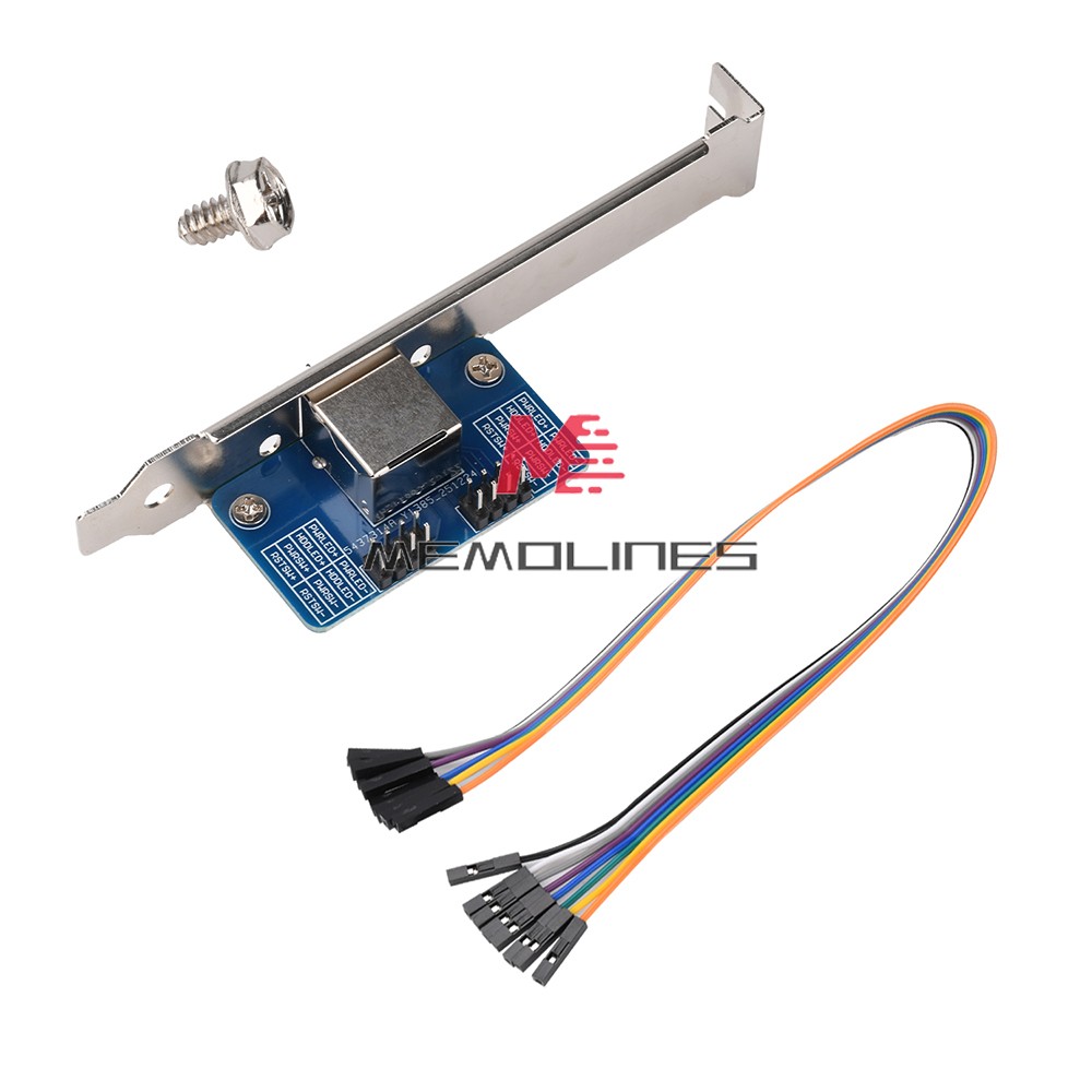 PiKVM ATX Power Control Board Remote Computer Control Module RJ45 Port StatusLED