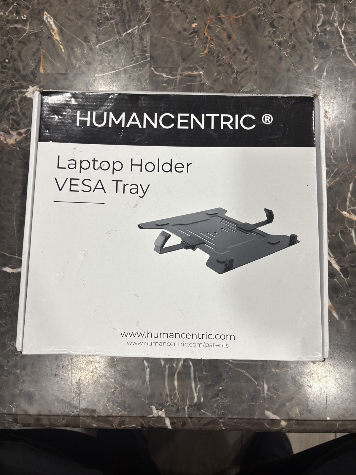 Laptop VESA Mount Tray for Monitor Arms and Stands, Fits 75x75 and 100x100 mm...