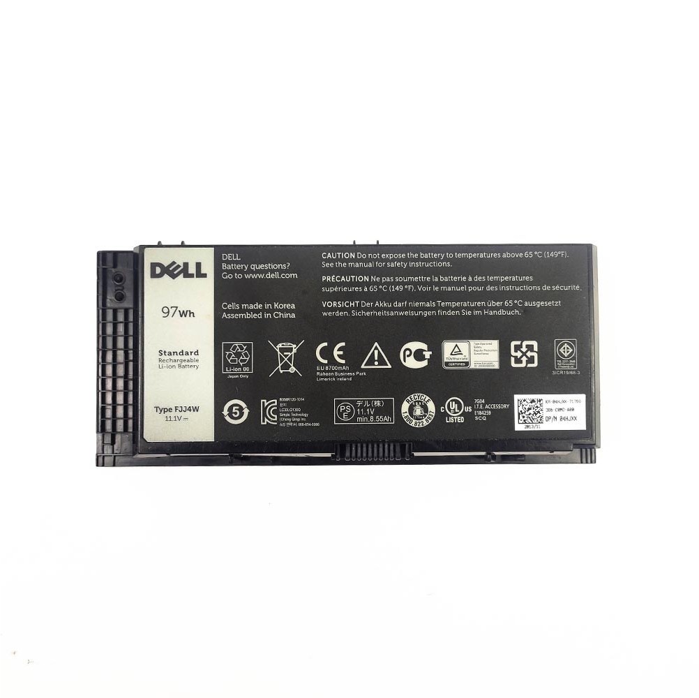New genuine FJJ4W Battery for Dell Precision M4600 M4700 M4800 M6600 M6700 M6800