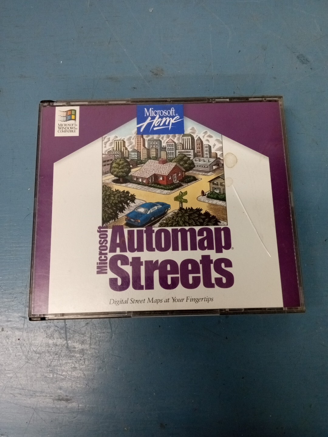  Microsoft Automap Streets 2 Piece CD Set (LL)
