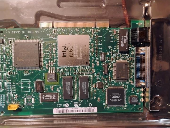 Intel Pro/100 Intelligent Server Adapter with a i960 Processor