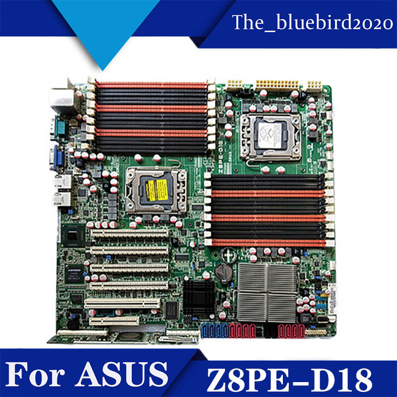 For ASUS Z8PE-D18 Dual-way X58 Server 1366-Pin Motherboard X5690 L5640 E5649