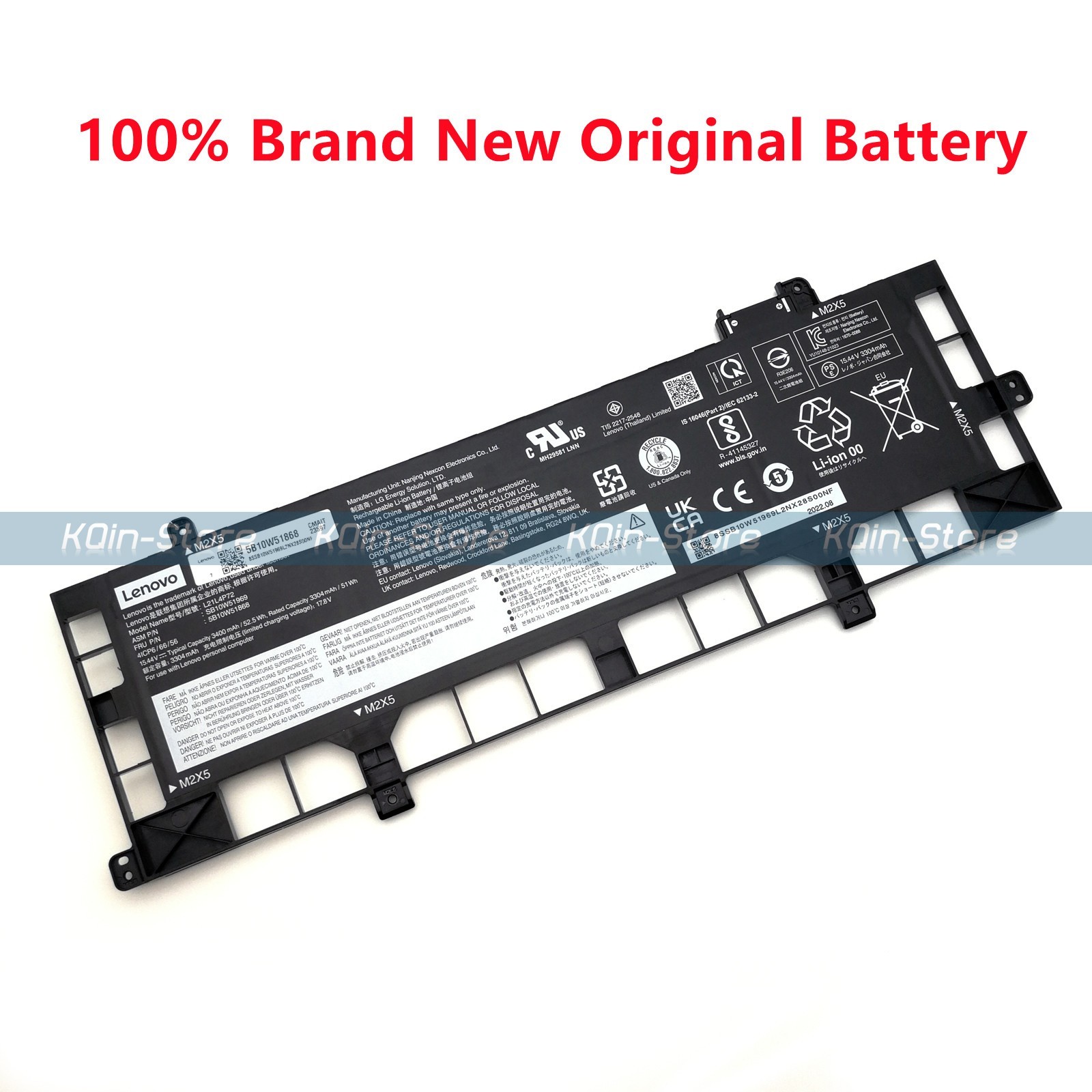 Genuine L21D4P72 L21L4P72 5B10W51869 Battery for Lenovo ThinkPad P16s T16 Gen 1