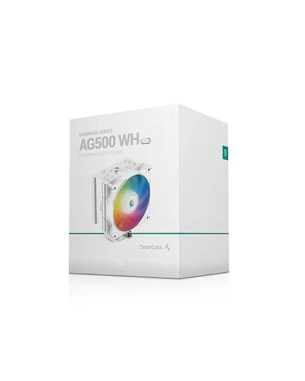 DeepCool AG500 WH ARGB Single-Tower Performance CPU Cooler