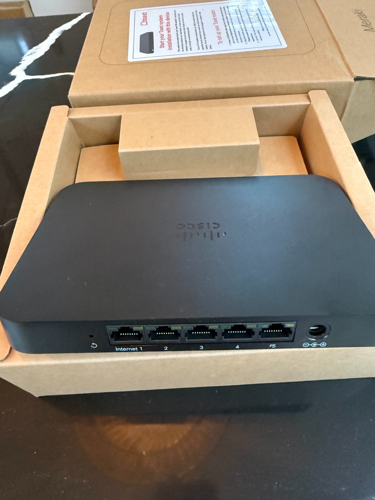 NEW Toast Router - Cisco Meraki Z4