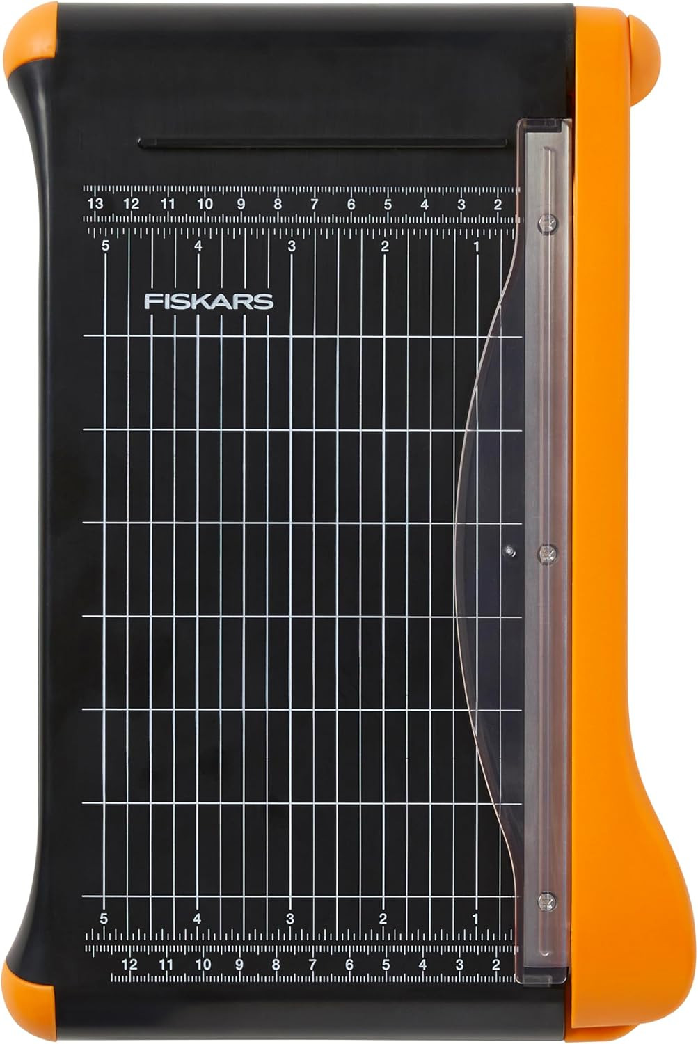 Fiskars 9" Recycled Bypass Guillotine Paper Cutter, Self-Sharpening Blade | Craf