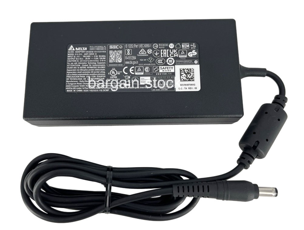 Delta 120W Power Supply Adapter For Intel NUC 12 Pro NUC12WSHv70Z NUC12WSHi7 pc