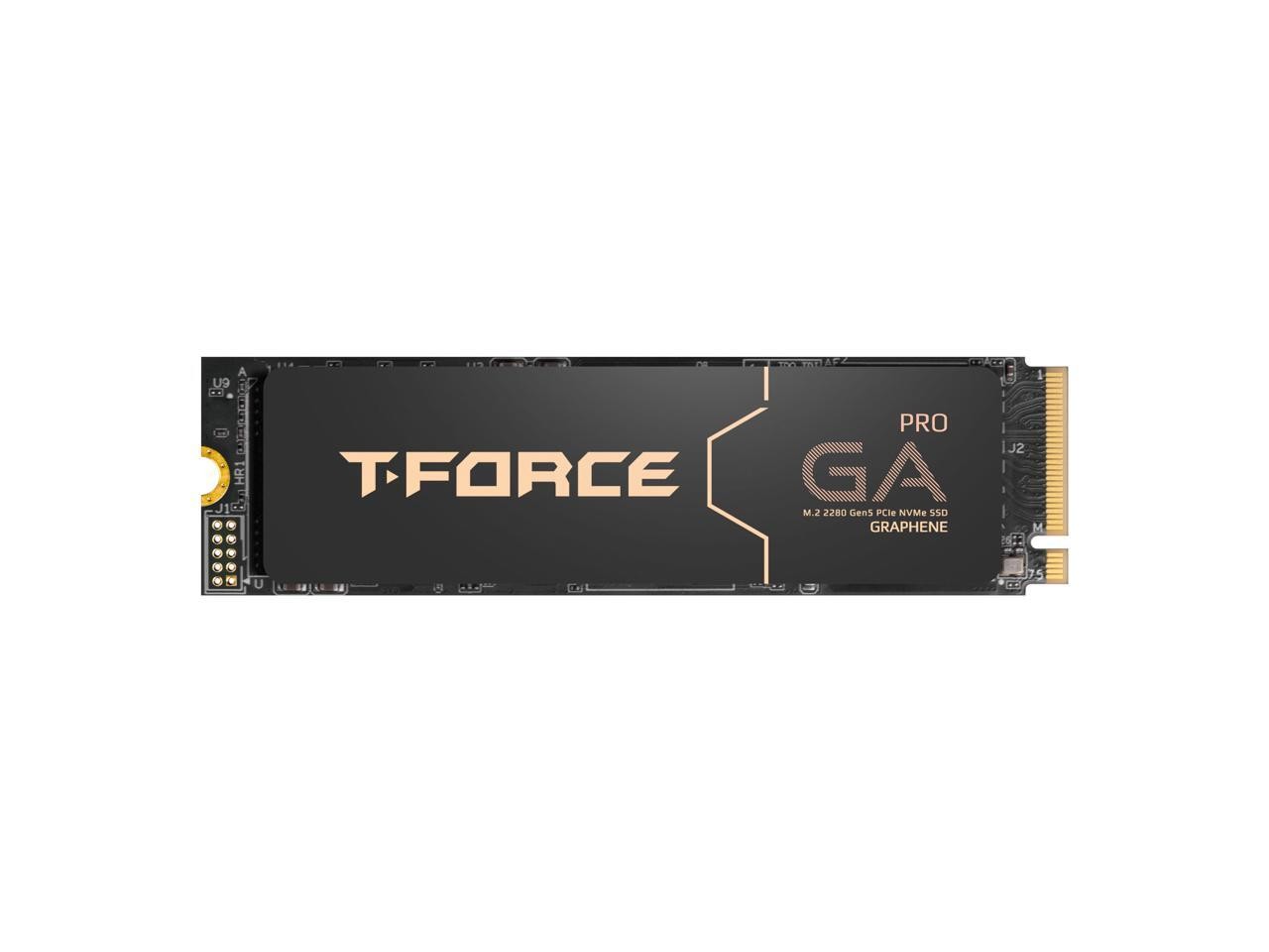 Team Group T-FORCE GA PRO M.2 2280 4TB PCIe Gen5.0x4 with DRAM CACHE with NVMe