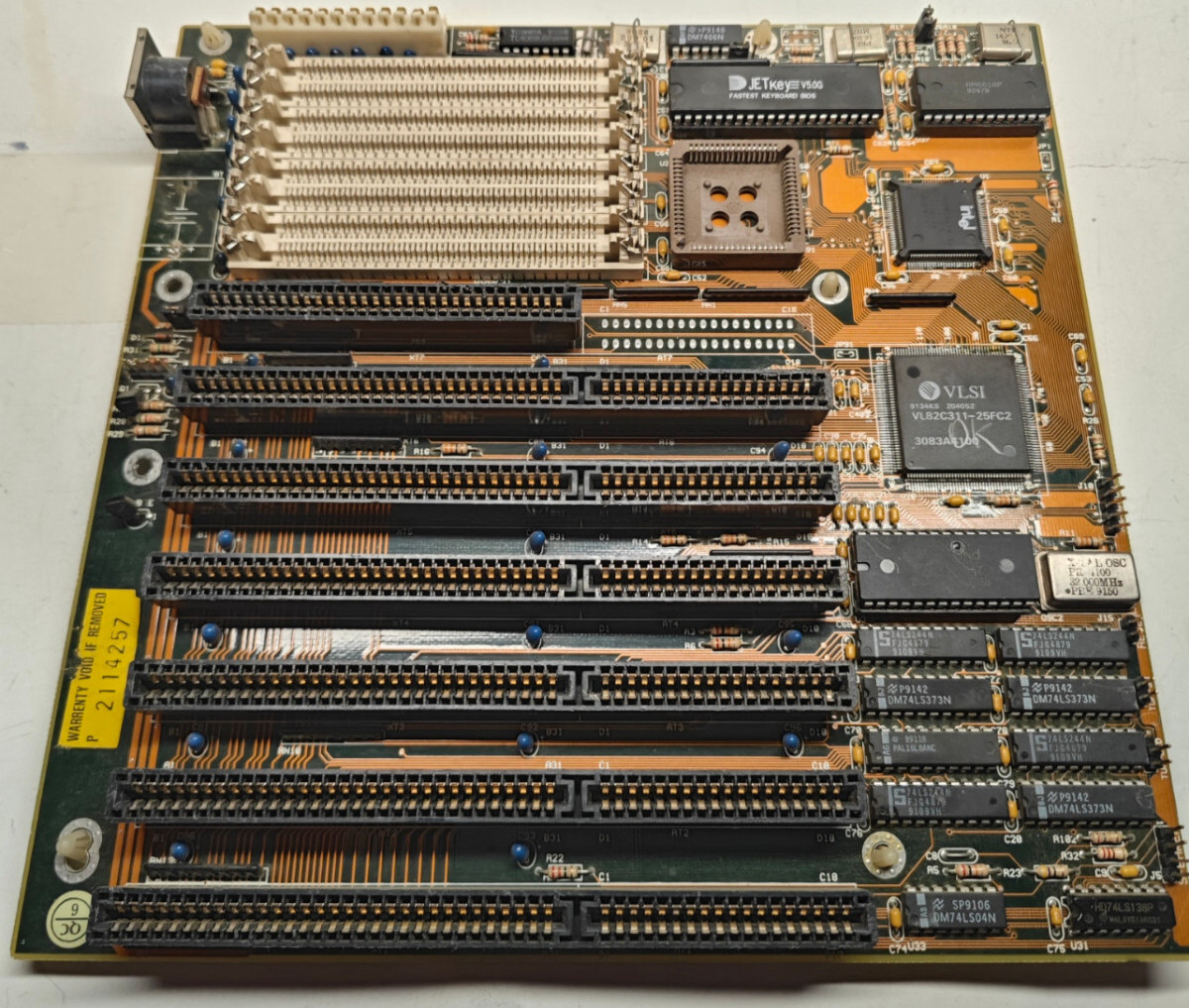 386 DataExpert VLSI SCAMP 80386SX Motherboard w Intel SX-16 Mhz CPU + 2 MB RAM
