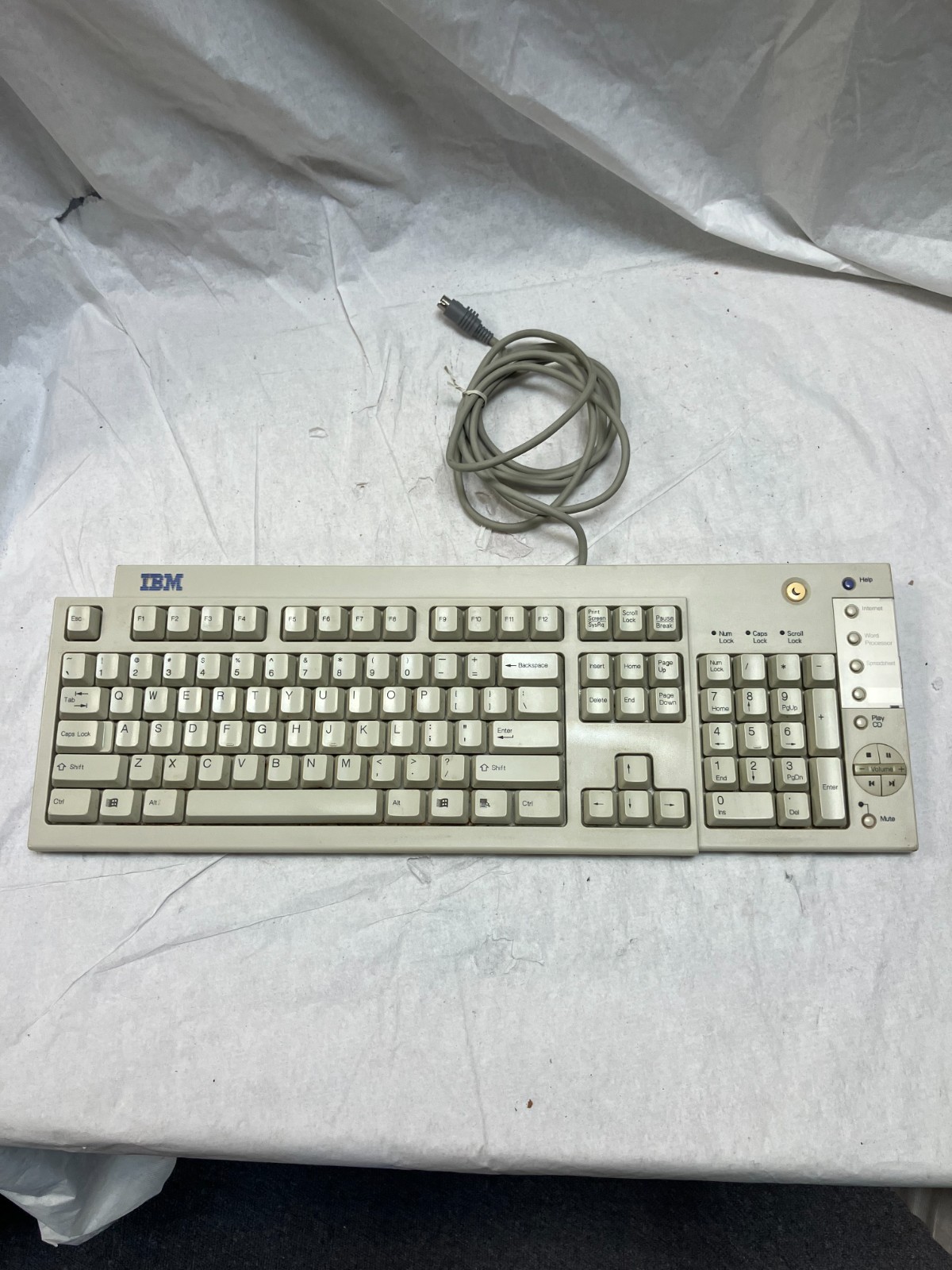 IBM KB-7993 PS/2 Keyboard  12J5558  12J5557  Tested