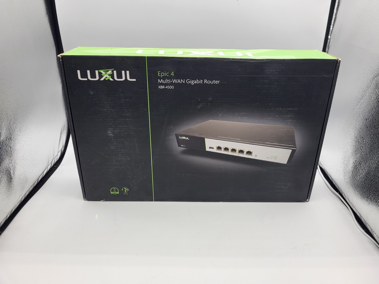 Luxul Epic 4 Multi-WAN Gigabit Router XBR-4500 New Open Box 