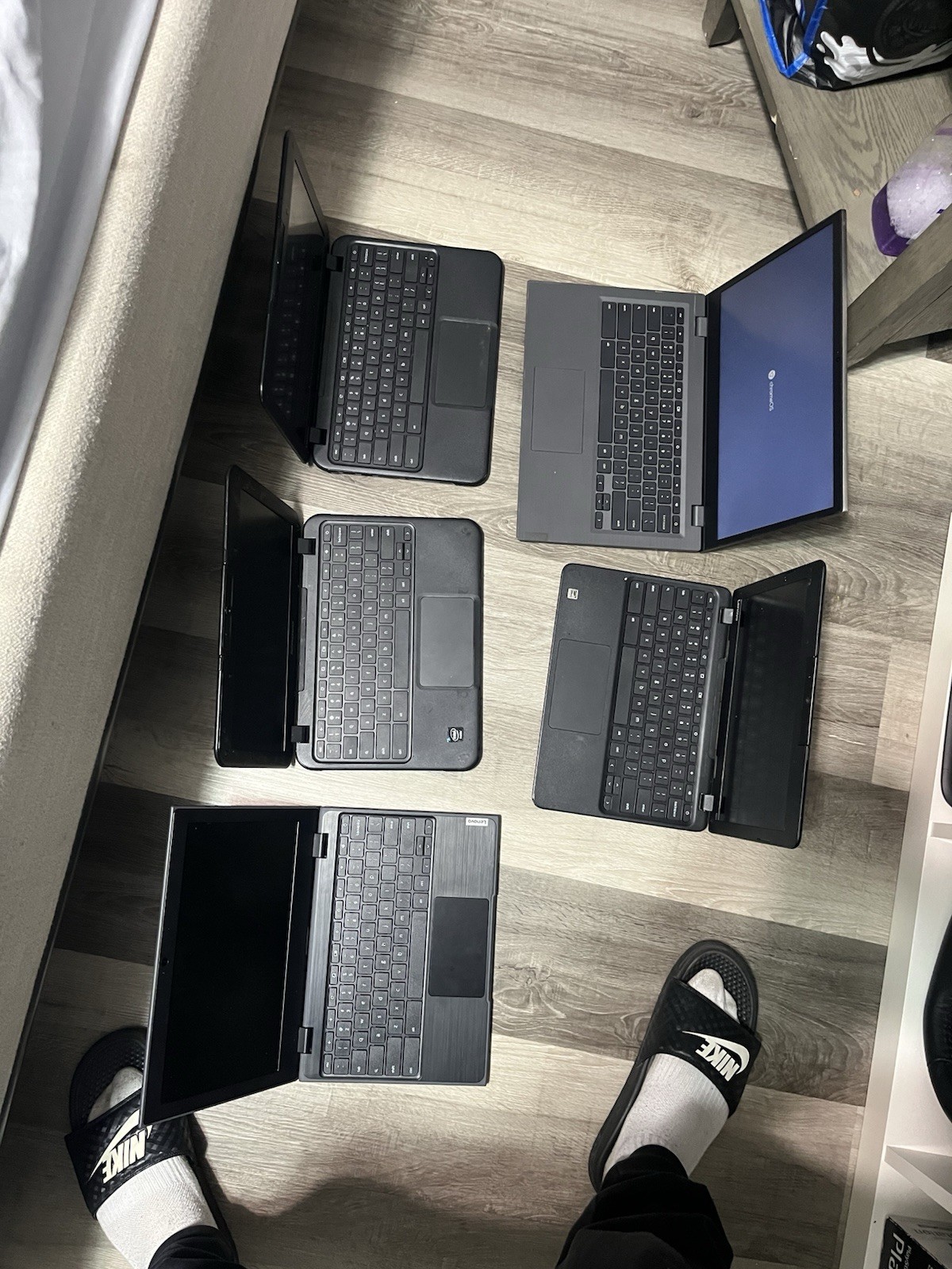 Lenovo Lot of 5 Notebook/Laptop Computers – Bulk Lenovo Laptops for Sale