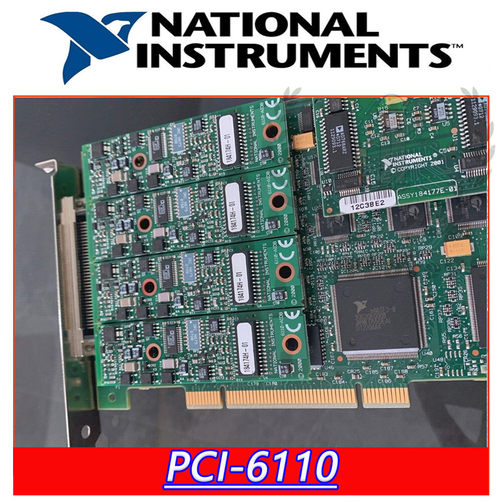 Used NI National Instruments PCI-6110 high quality Quality Guaranteed PCI 6110