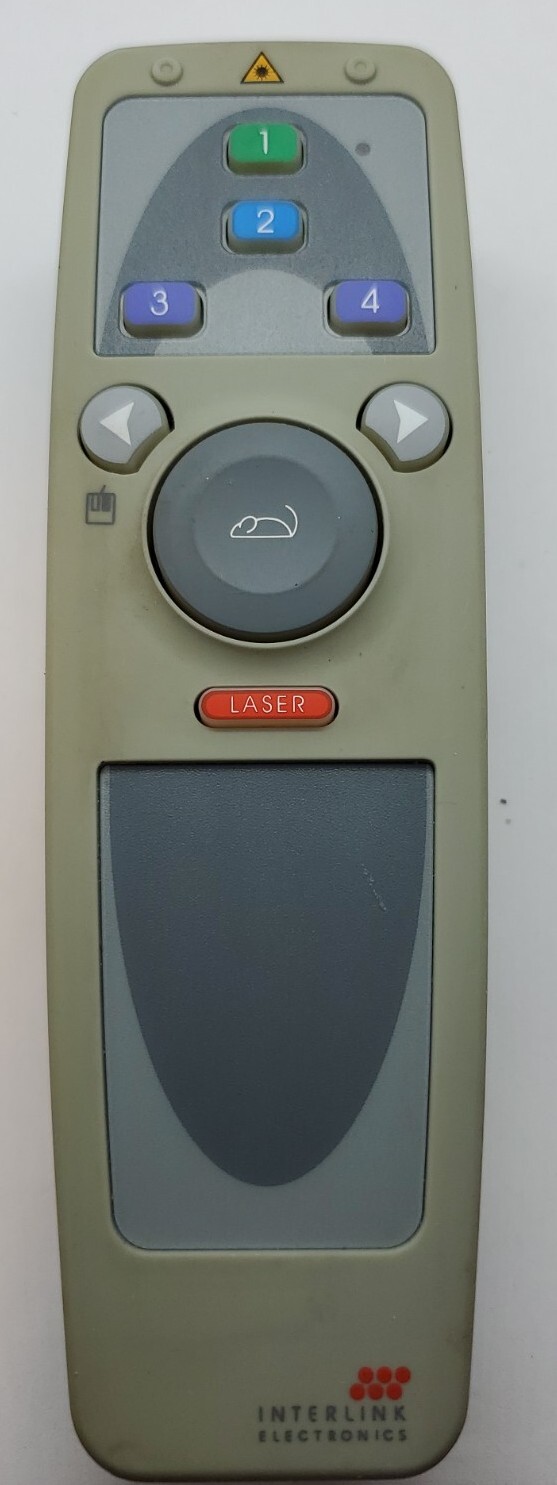 Interlink Electronics Remote Point Remote Control Laser Pointer 