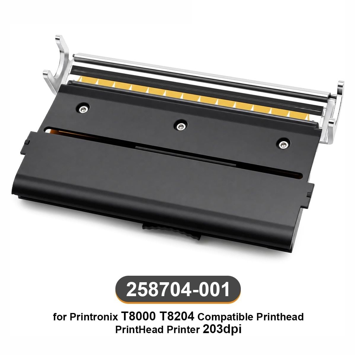 Printhead for Printronix T8000 T8204 203DPI Thermal Label Printer PN:258704-001