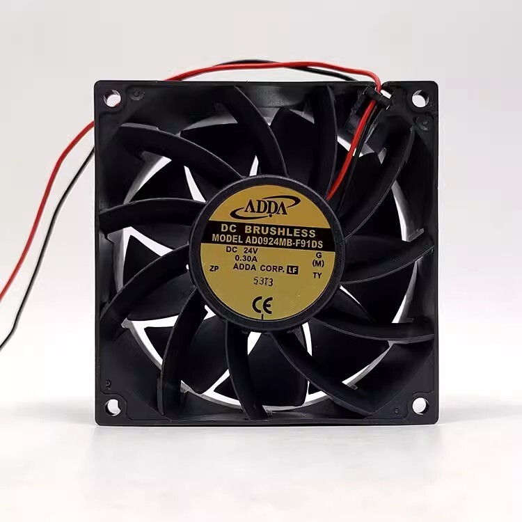 ADDA AD0924MB-F91DS 9238 24V 0.30A 2-Wire Inverter Cooling Fan