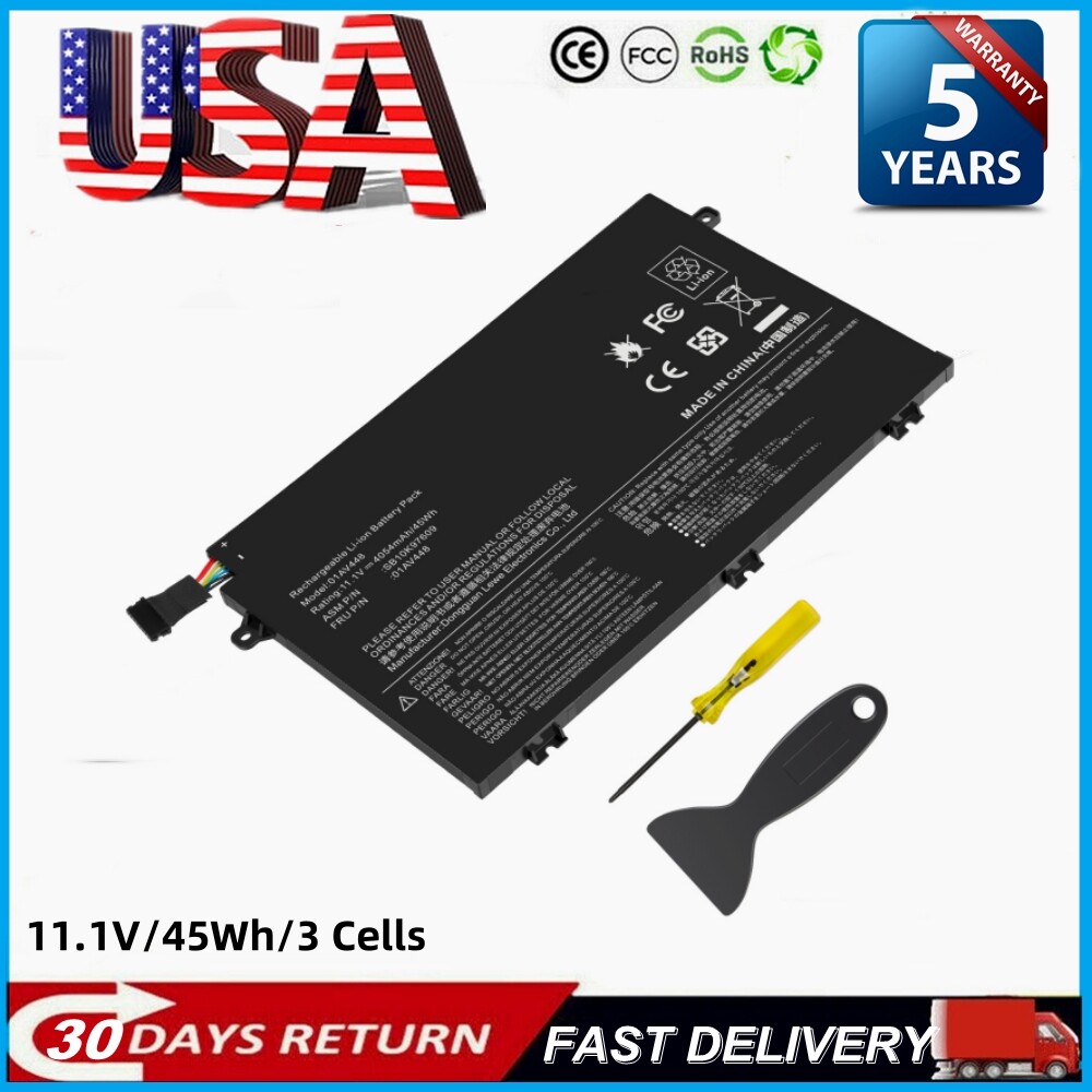 L17L3P51 L17C3P51 Battery For Lenovo ThinkPad E480 E490 E590 E580 E595 Series
