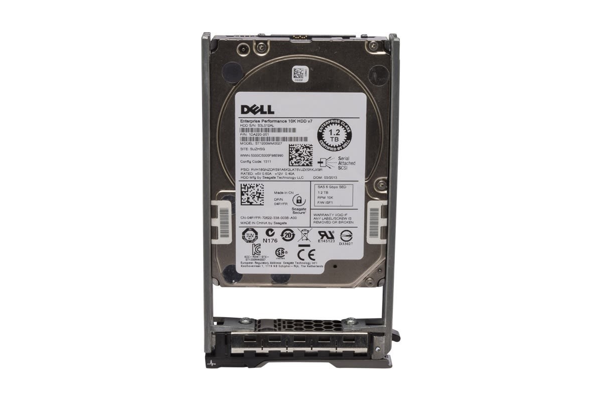 Dell 4RYFR 1.2TB 10K SAS 2.5" HDD – Enterprise Server Hard Drive