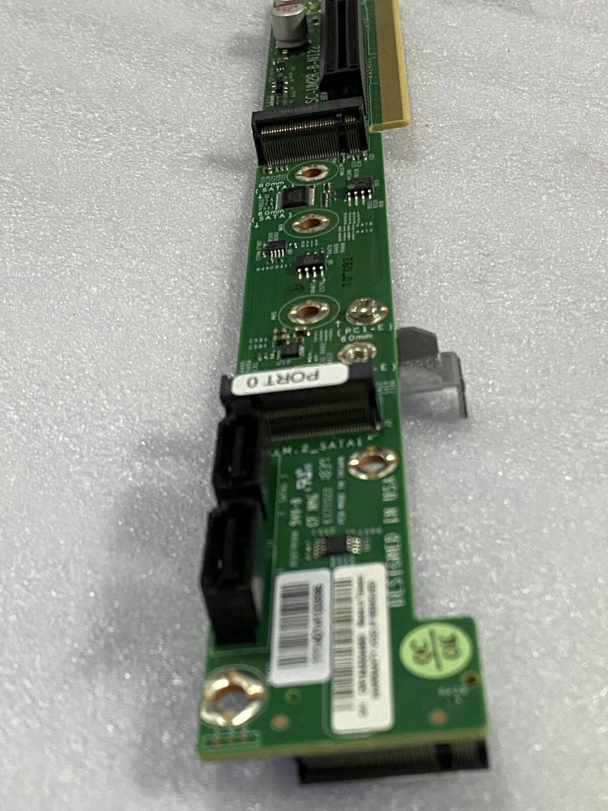 Supermicro RSC-UM2R-8 M.2 SATA3 Riser Card For 1U Server Chassis.