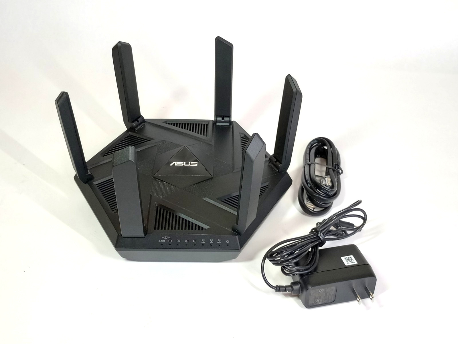 ASUS RT-AXE7800 Tri-Band WiFi 6E Router Factory Reset with Adapter