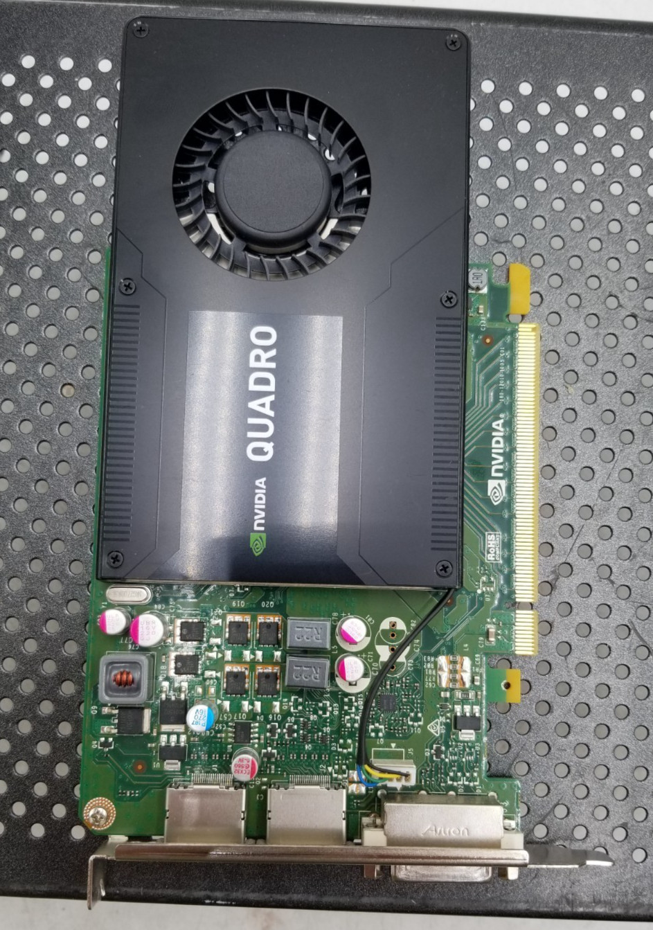 NVIDIA Quadro K2200 4GB GDDR5 PCIe Graphics Card DisplayPort DVI