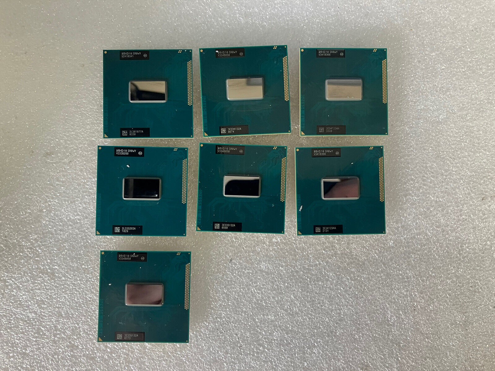 ~ (Lot of 7) Intel Core i5 3230M Laptop CPU Processor 2.6GHz 3MB Socket G2 SR0WY