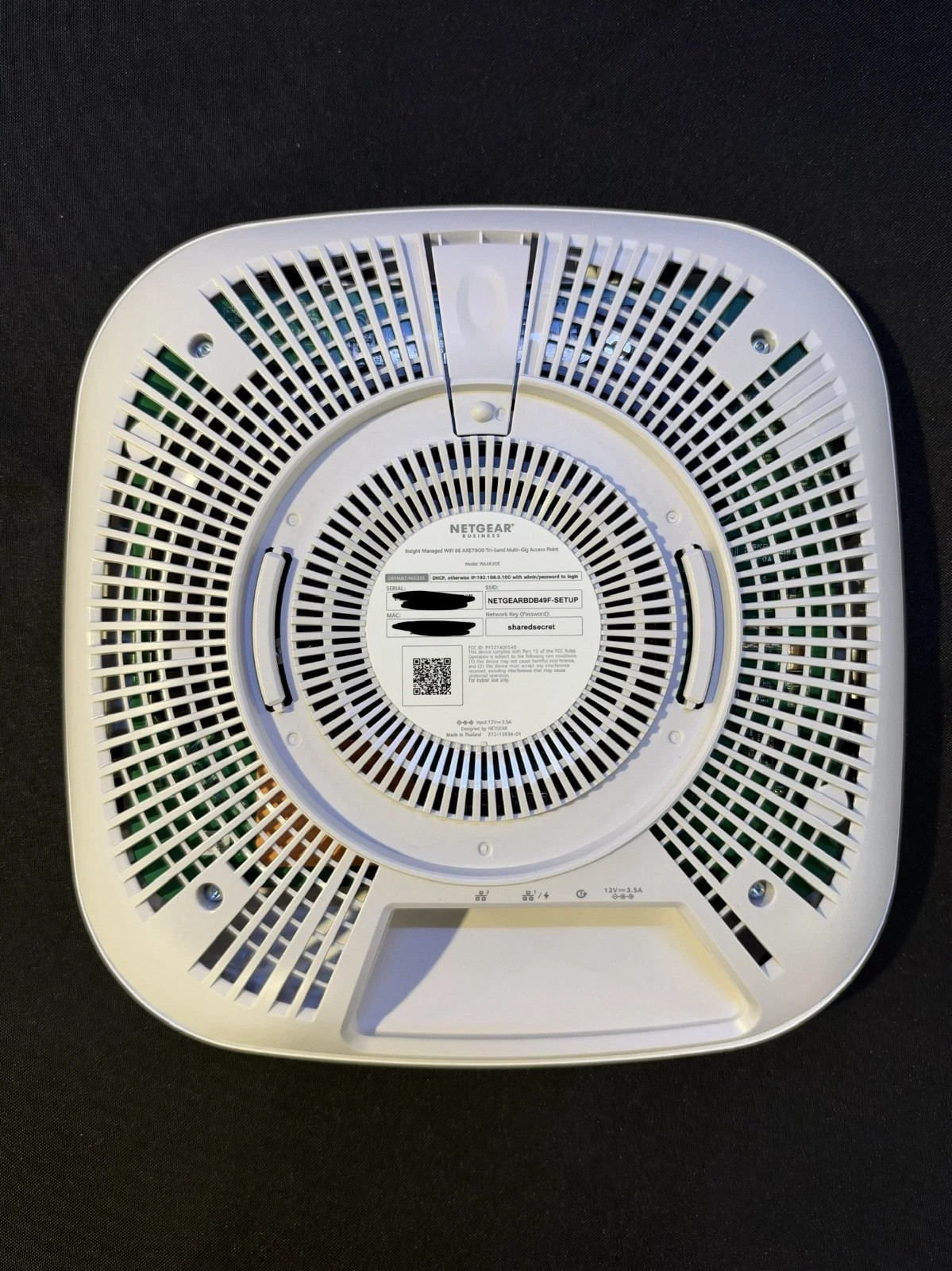 NETGEAR WAX630E Insight Managed WiFi 6E AXE7800 Tri-band Multi-Refurb/amazon