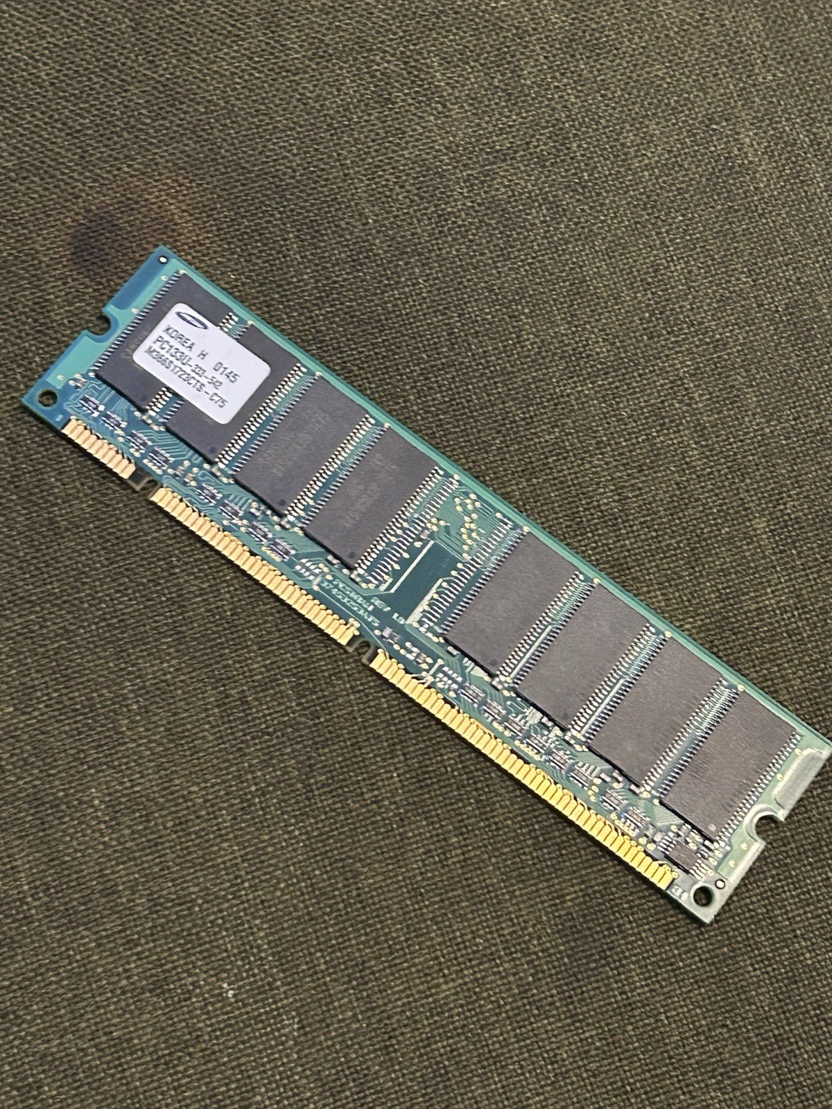 Tested Samsung M366s1723cts-c75 Sdram 128mb Pc 133 Nonecc 133mhz Ram