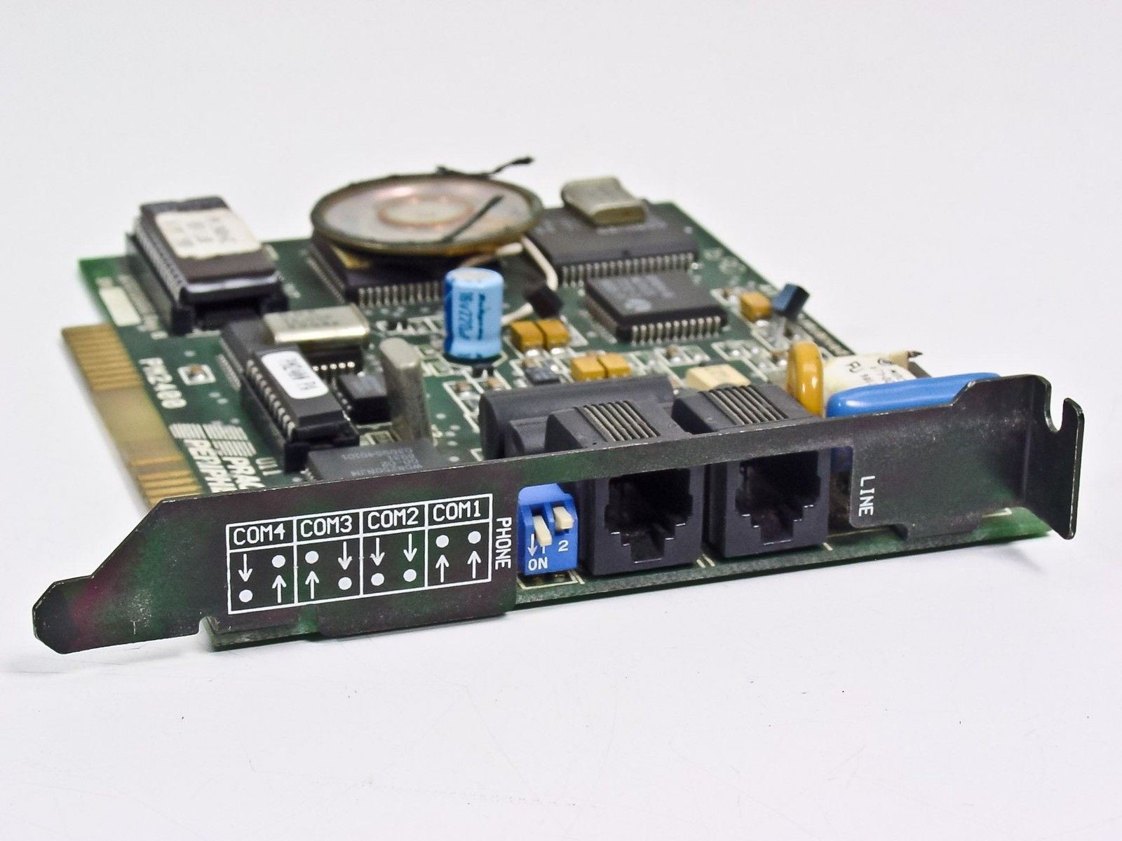 Practical Peripherals PM2400 8-Bit Internal ISA Modem Card A1010600 Rev B