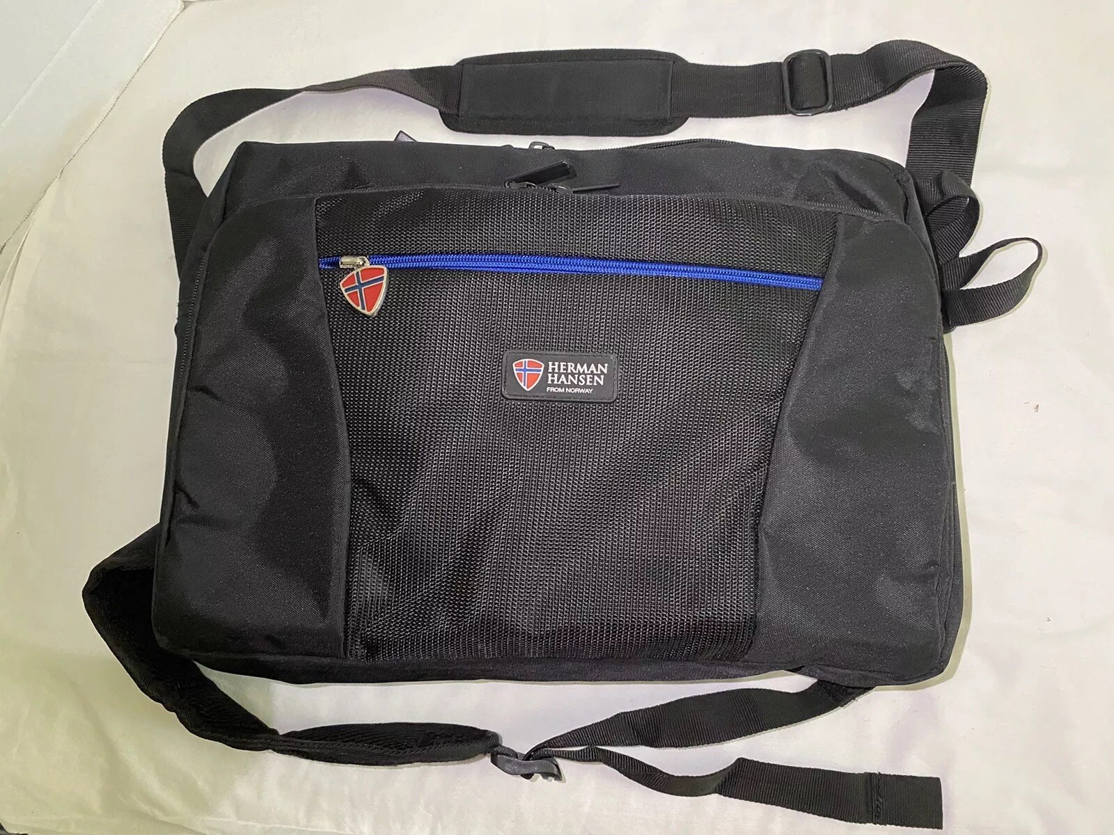 Herman Hansen From Norway Laptop Backpack And Shoulder Bag, Padded 11X16”
