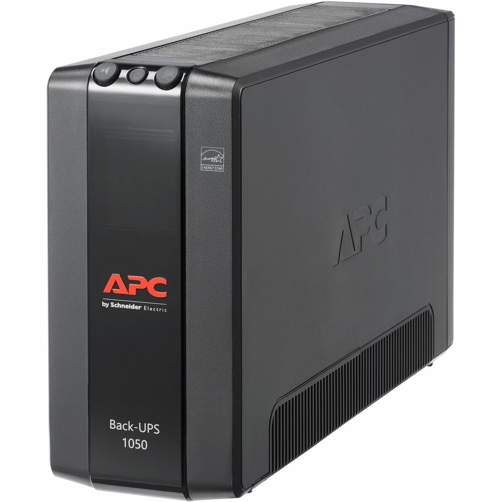 APC - UPS Battery Backup Pro, 1050VA/600W, Tower, 8 Outlets, LCD Display - Black