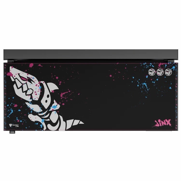 Secretlab MAGPAD Desk Mat Jinx Secret Lab MAGPAD XL NIB 1.7m League Of Legends
