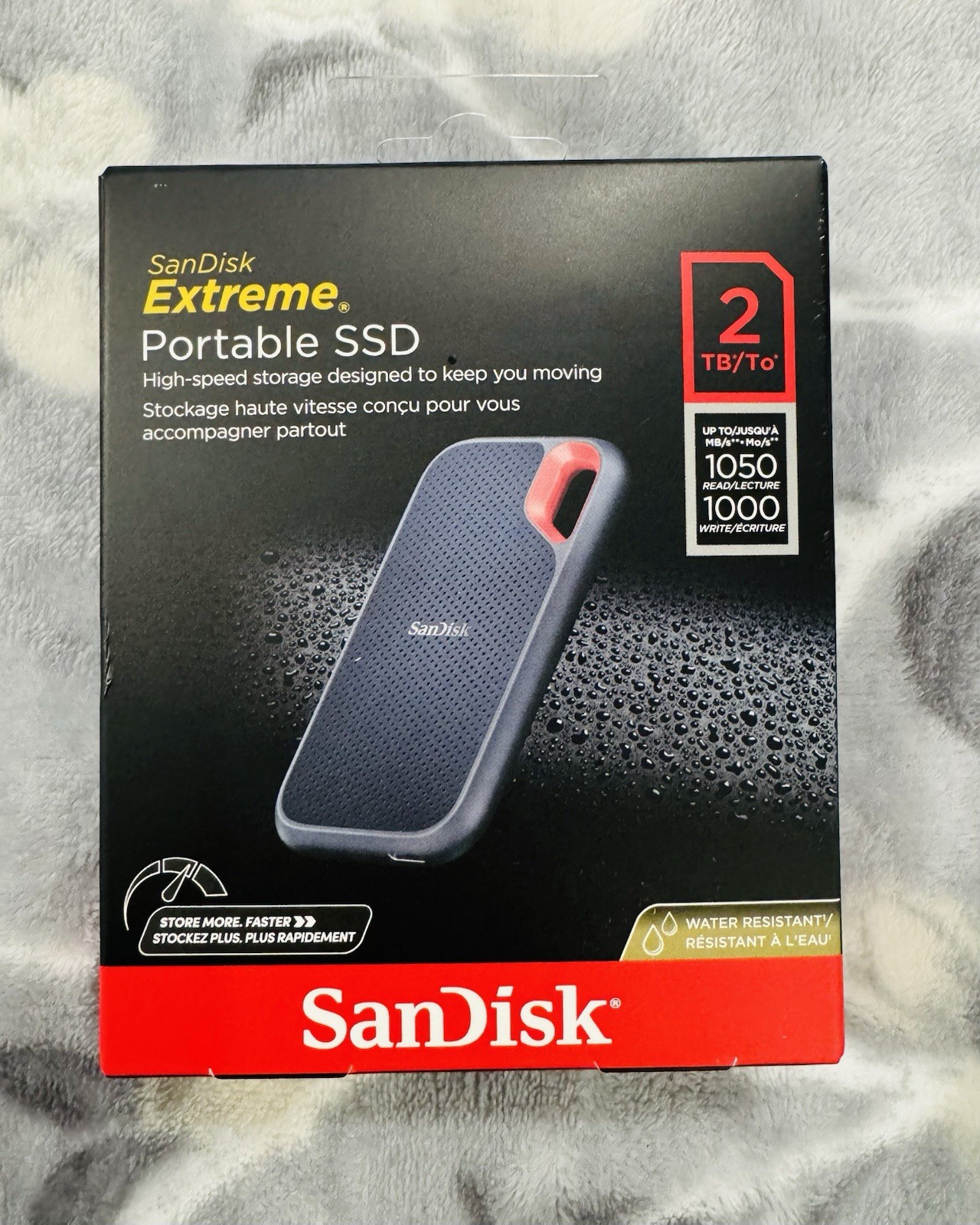 SanDisk Extreme Portable SSD 2TB. New